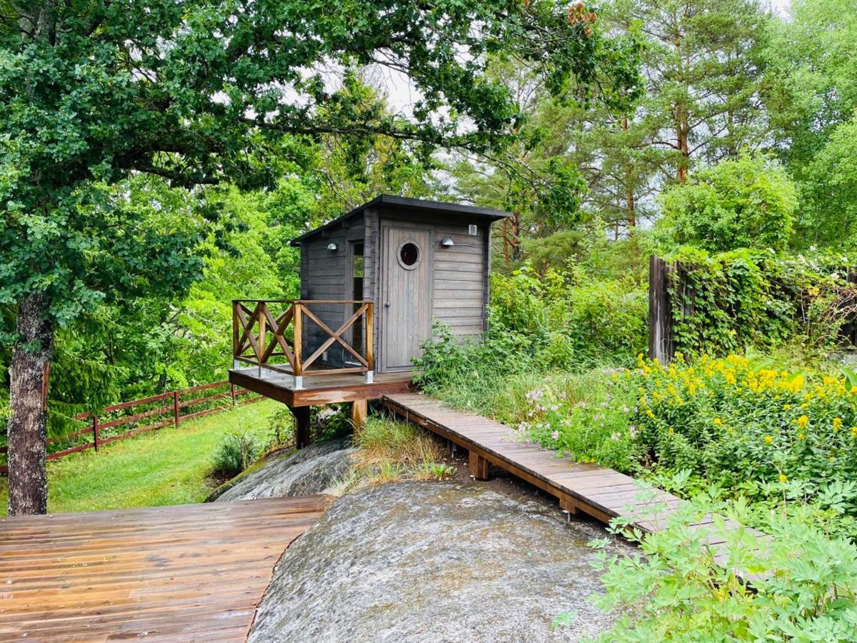 Tent Delhi A B&B In A Luxury Glamping Style Mariefred Bagian luar foto