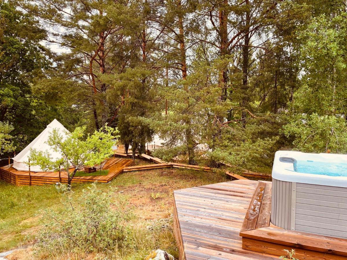 Tent Delhi A B&B In A Luxury Glamping Style Mariefred Bagian luar foto